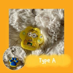 Cat paw shape Keychian